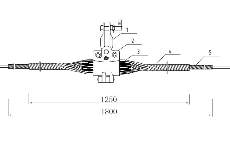 BỘ TREO ĐỠ CÁP QUANG ADSS KV700